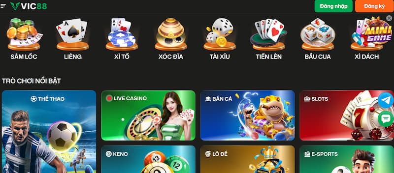 lỗi login Vic88 kể trên 